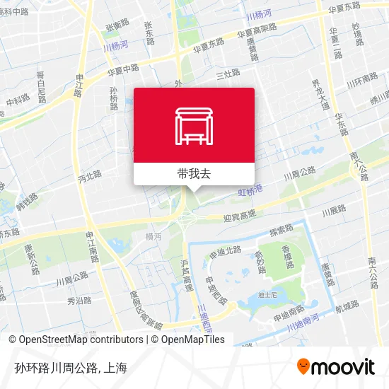 孙环路川周公路地图