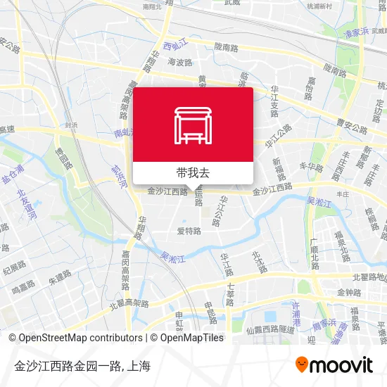 金沙江西路金园一路地图