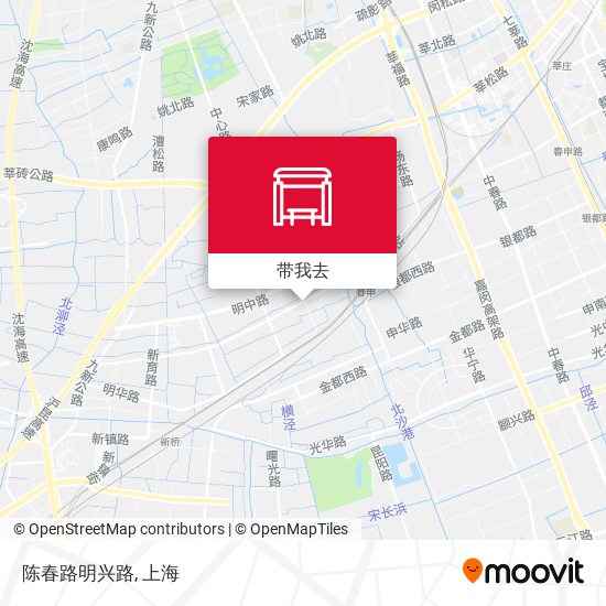陈春路明兴路地图