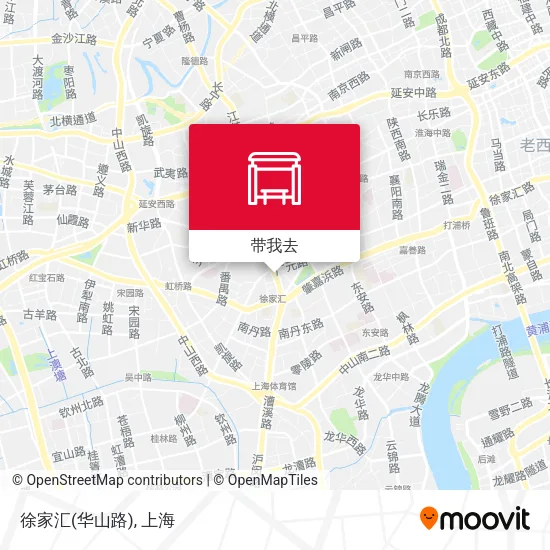 徐家汇(华山路)地图