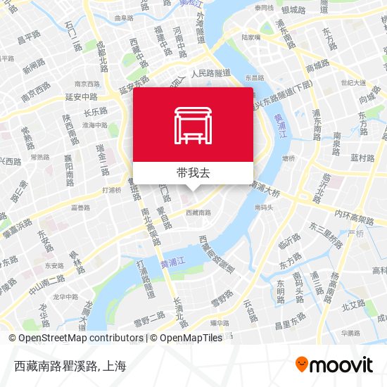 西藏南路瞿溪路地图