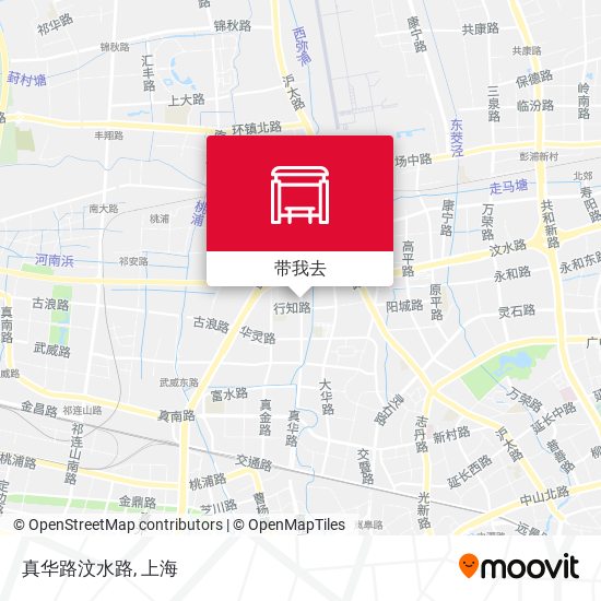 真华路汶水路地图