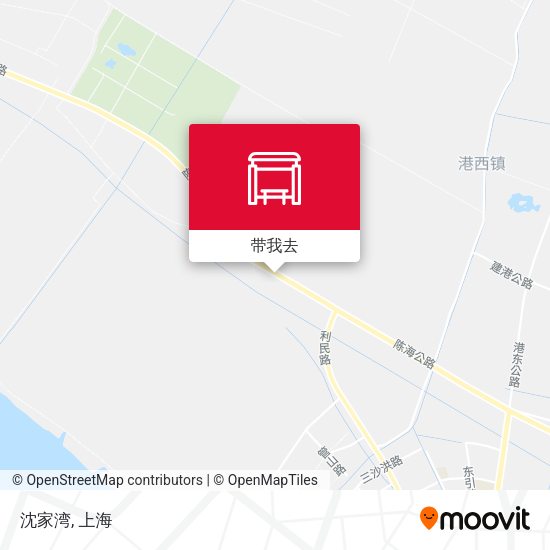 沈家湾地图