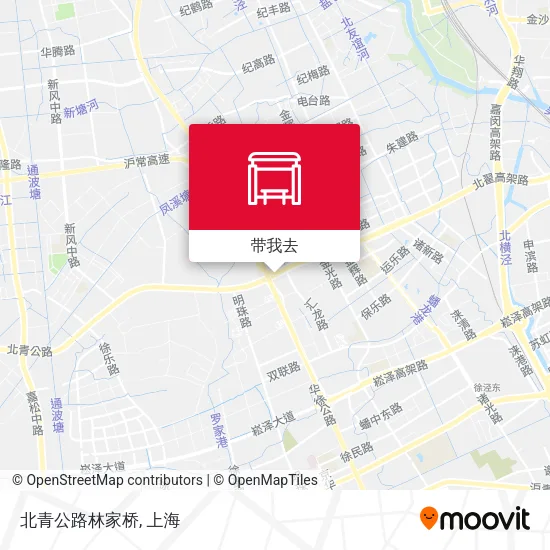 北青公路林家桥地图