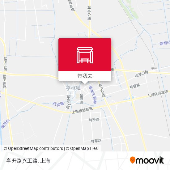 亭升路兴工路地图