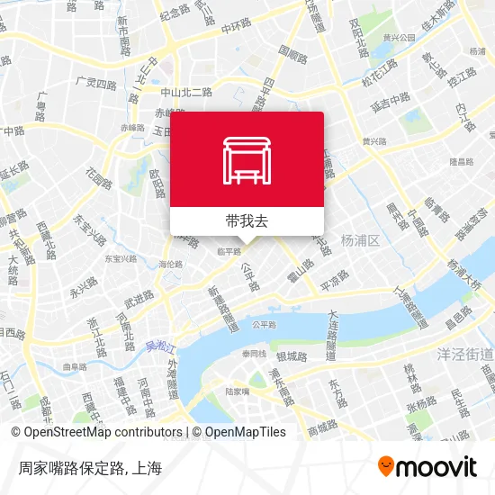周家嘴路保定路地图