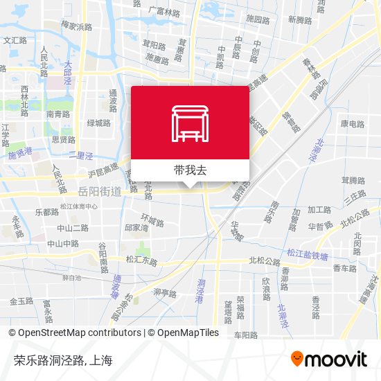 荣乐路洞泾路地图