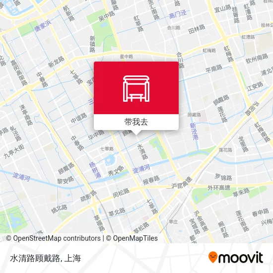 水清路顾戴路地图