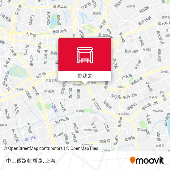 中山西路虹桥路地图