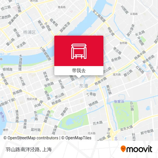 羽山路南洋泾路地图