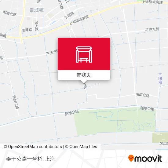 奉干公路一号桥地图