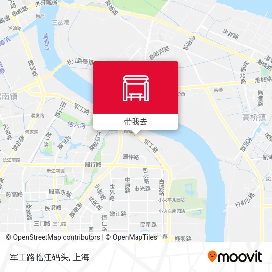 军工路临江码头地图