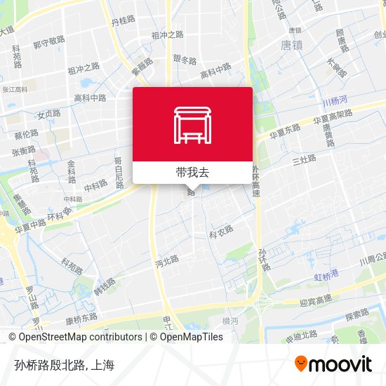 孙桥路殷北路地图