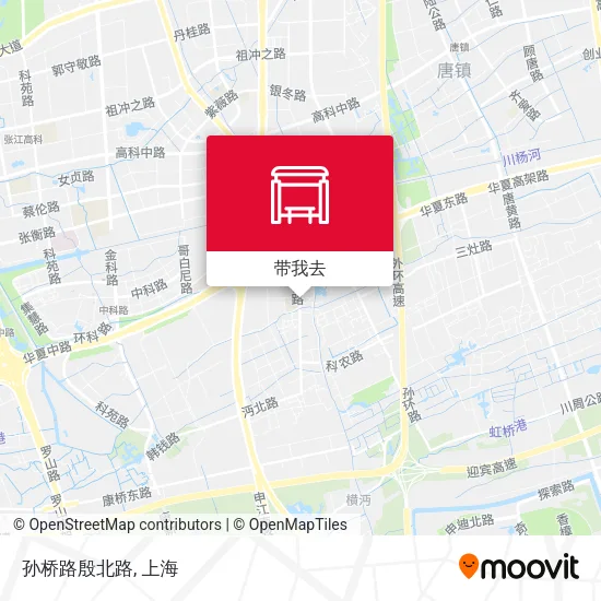 孙桥路殷北路地图