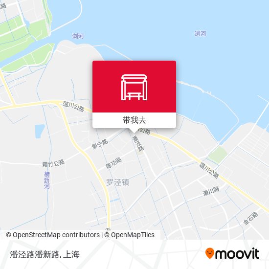 潘泾路潘新路地图