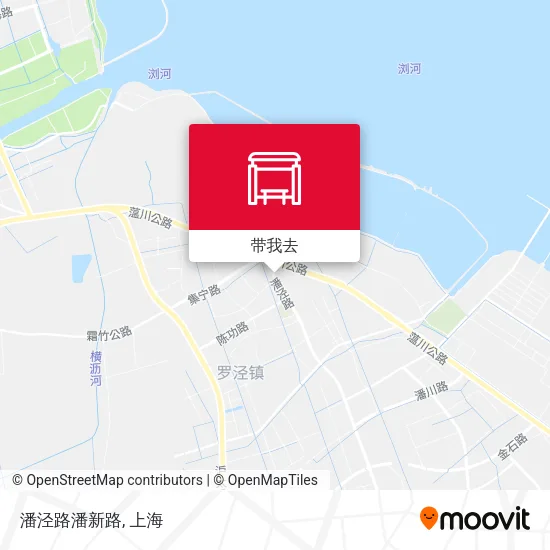 潘泾路潘新路地图