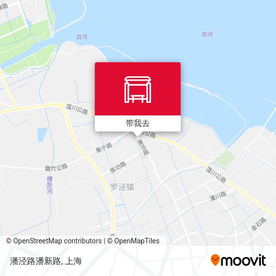 潘泾路潘新路地图