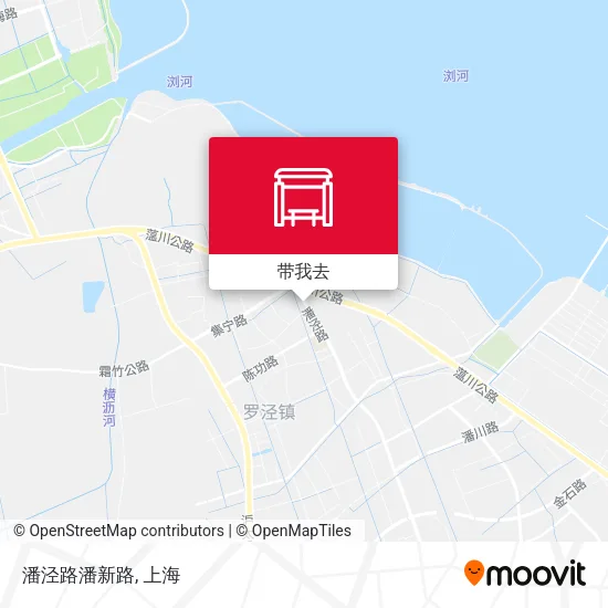 潘泾路潘新路地图