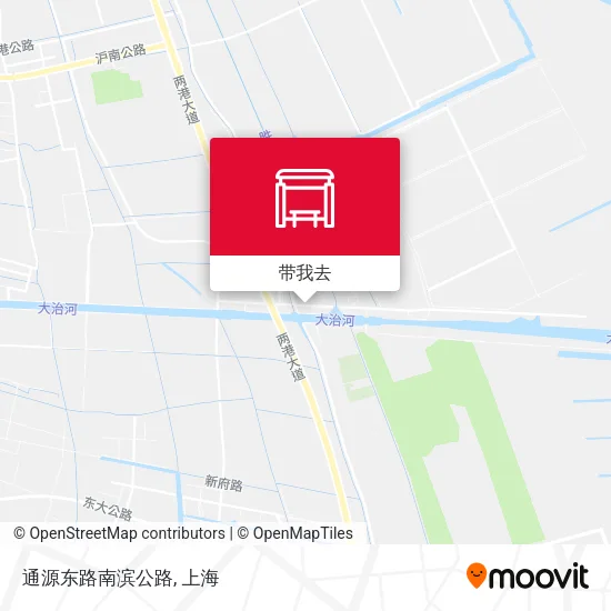 通源东路南滨公路地图