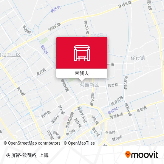 树屏路柳湖路地图