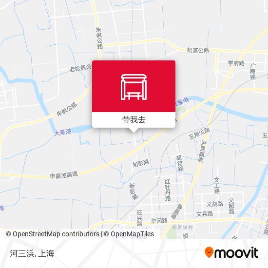河三浜地图