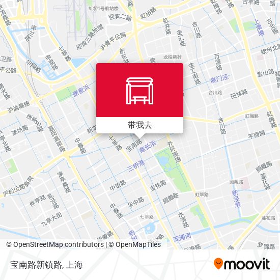 宝南路新镇路地图