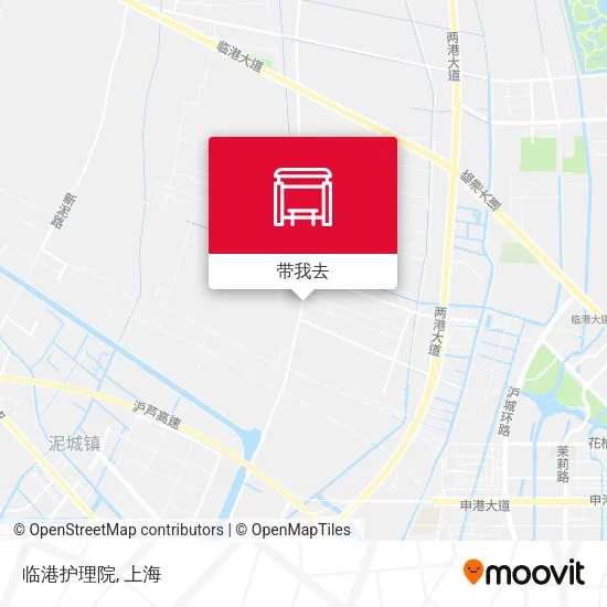 临港护理院地图