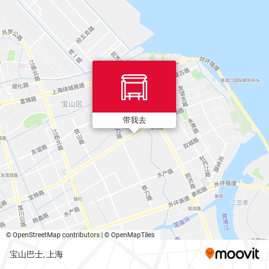 宝山巴士地图