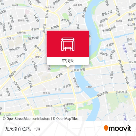 龙吴路百色路地图