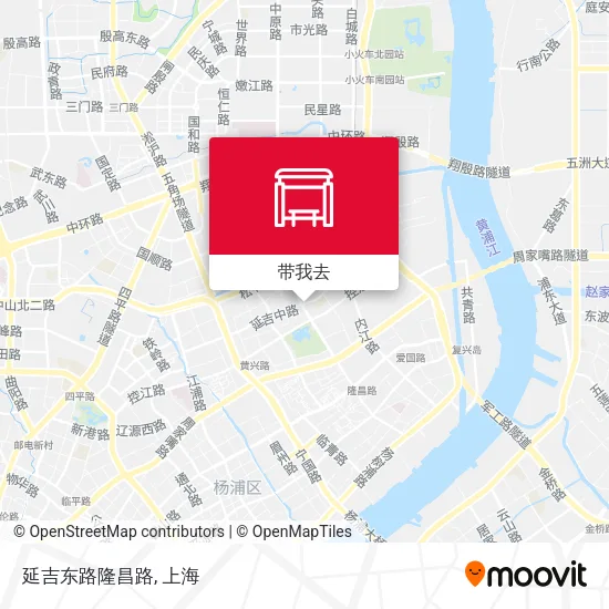 延吉东路隆昌路地图