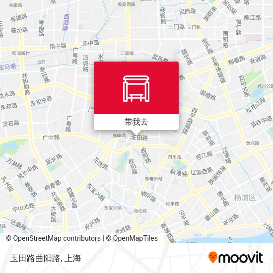 玉田路曲阳路地图