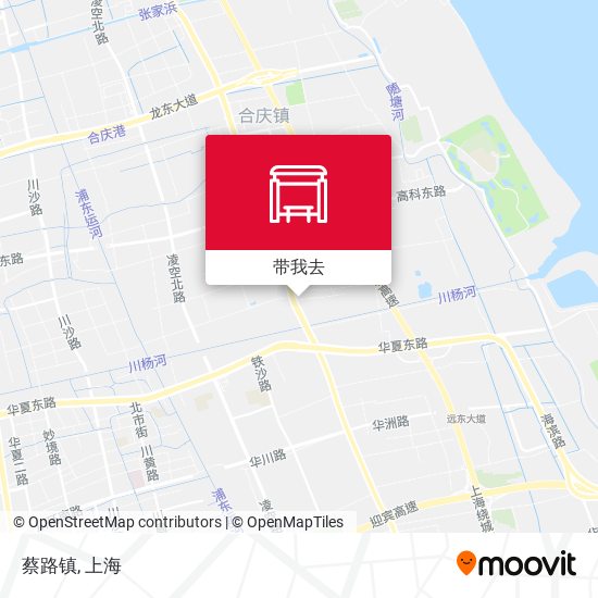 蔡路镇地图