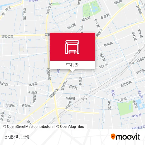 北良泾地图