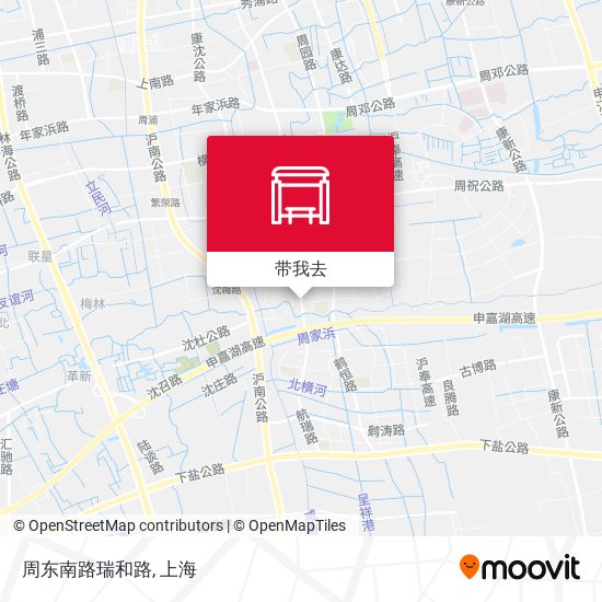 周东南路瑞和路地图