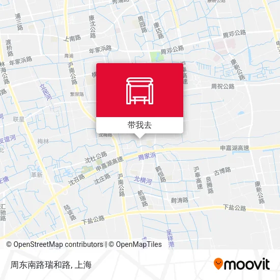 周东南路瑞和路地图