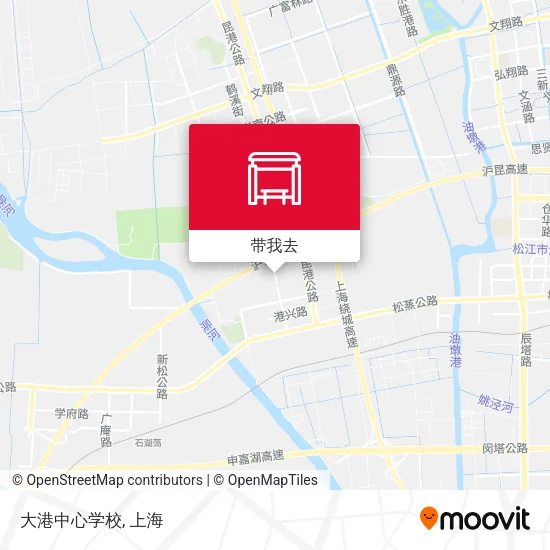 大港中心学校地图