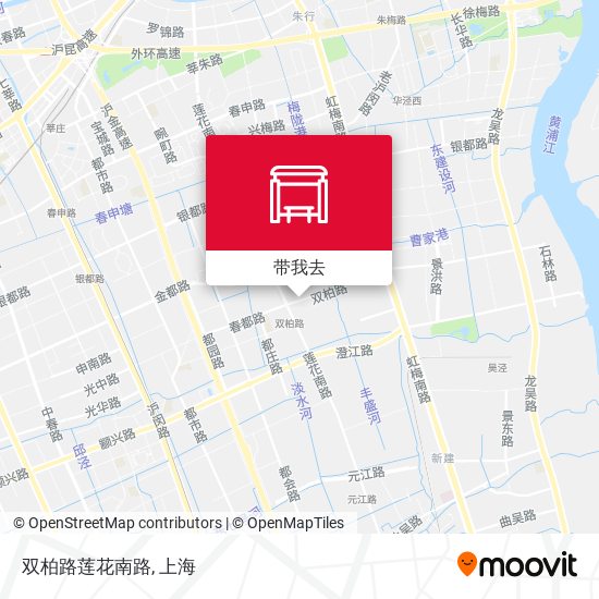 双柏路莲花南路地图