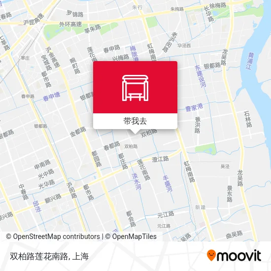 双柏路莲花南路地图