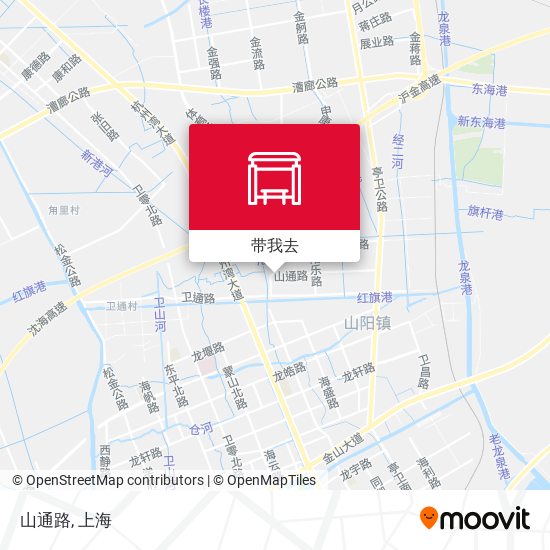 山通路地图