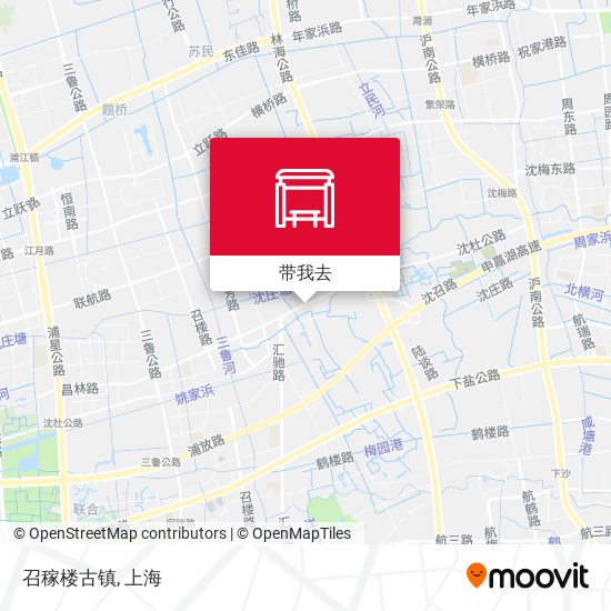 召稼楼古镇地图