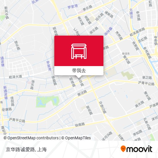 京华路诚爱路地图