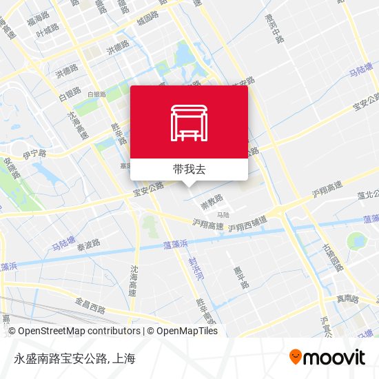 永盛南路宝安公路地图