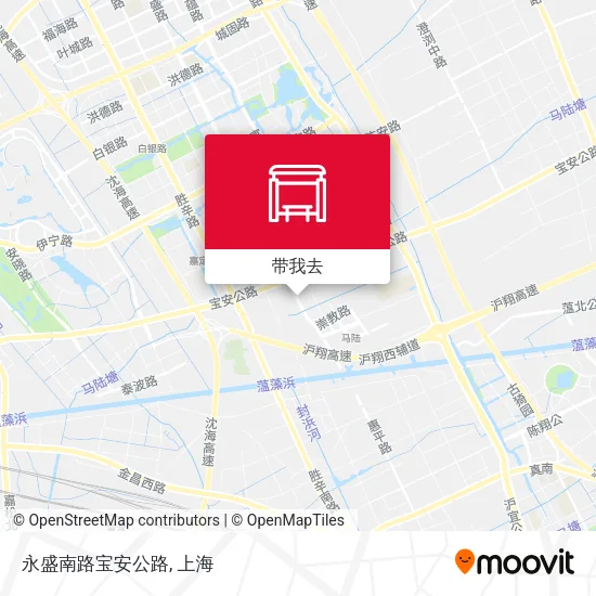 永盛南路宝安公路地图
