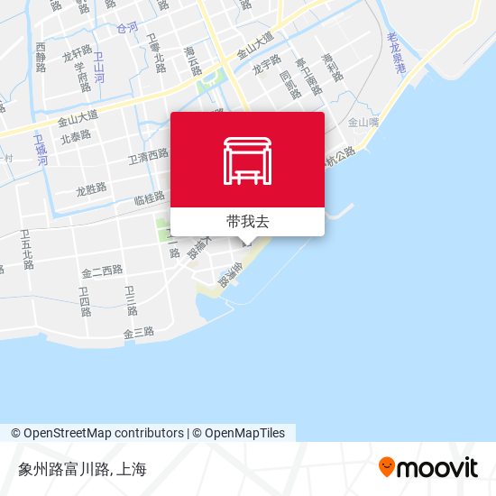 象州路富川路地图