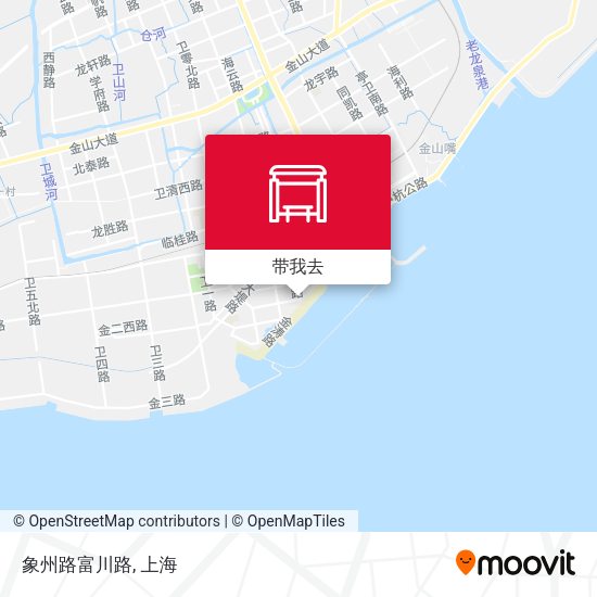 象州路富川路地图