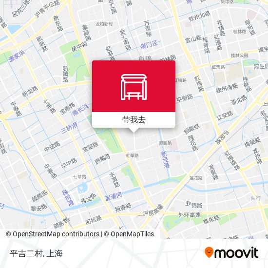 平吉二村地图