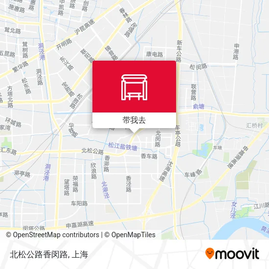 北松公路香闵路地图