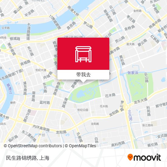 民生路锦绣路地图