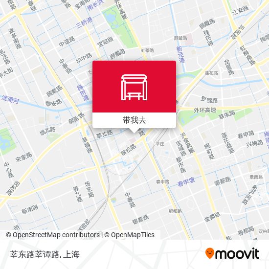 莘东路莘谭路地图