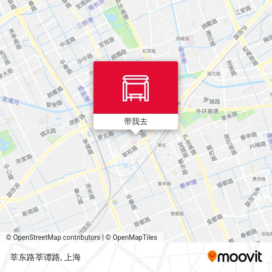 莘东路莘谭路地图